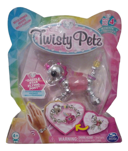 Twisty Girlz Jet B + Twistys Petz Twirly Hippo Y Dazzle-star