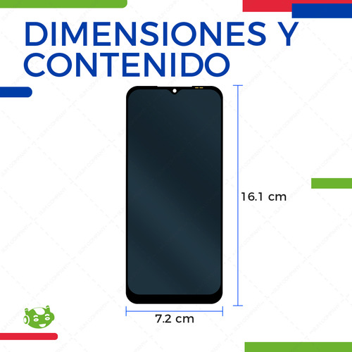 Pantalla Completa Para Samsung A22 5g A226b Incell Color Negro Slim Company