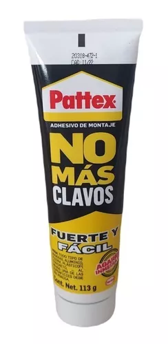 Adhesivo De Montaje No Más Clavos Pattex 113g