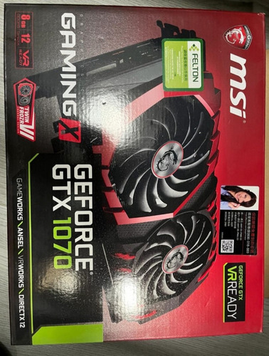 Tarjeta Gráfica Gpu 1070 Gtx 8gb