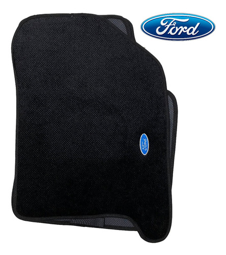 Tapete Carpete Universal Automotivo Ford Tipo 3 Tapecars