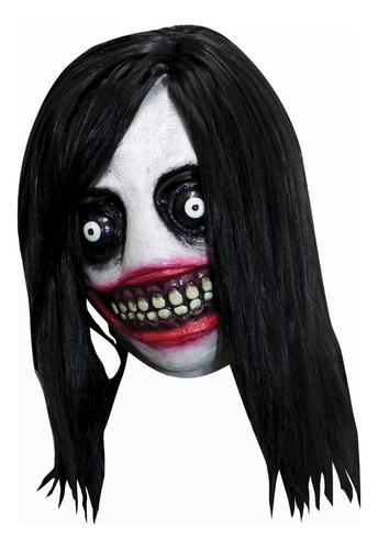 Máscara Creepypasta: J. The Killer Halloween 26654 Color Blanco