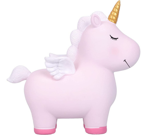 Ibwell Alcancia De Unicornio De Resina De Arcoiris Rosa De 7