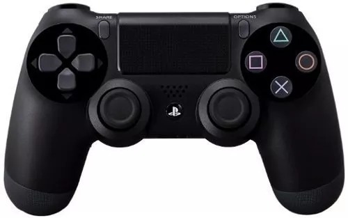 Imagem 1 de 2 de Controle Sem Fio Sony Playstation Dualshock 4 Jet Black