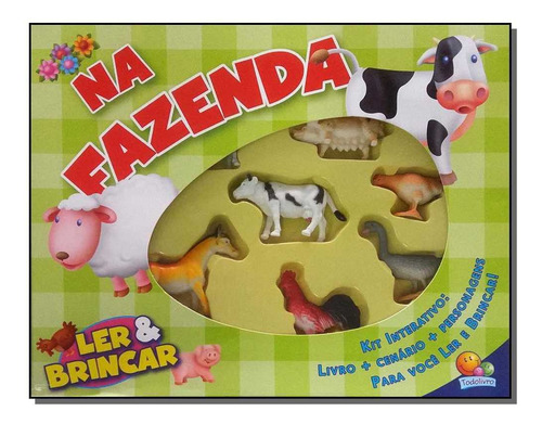 Ler E Brincar - Na Fazenda, De Brian Robertson. Editora Brasileitura Em Português