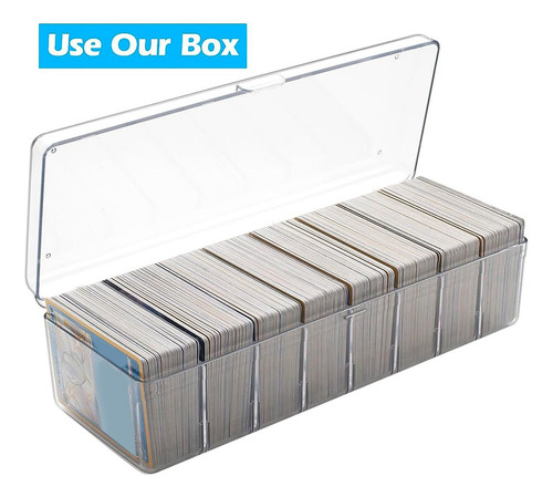 Caja De Almacenamiento De Tarjetas Coleccionables De 2 Pieza