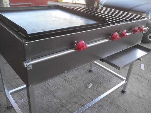Plancha Con 4 Quemadores