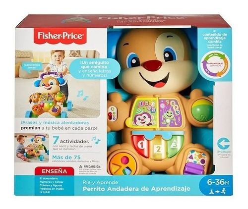 Imagen 6 de 9 de Fisher Price Andador Caminador Musical Camina Y Aprende Bebe