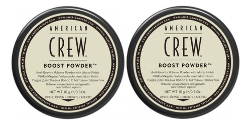Dúo Polvo Anti Gravedad Y Volumen Boost Powder American Crew