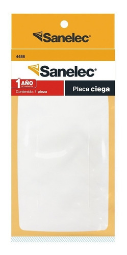 Placa Ciega Línea Toscana Sanelec