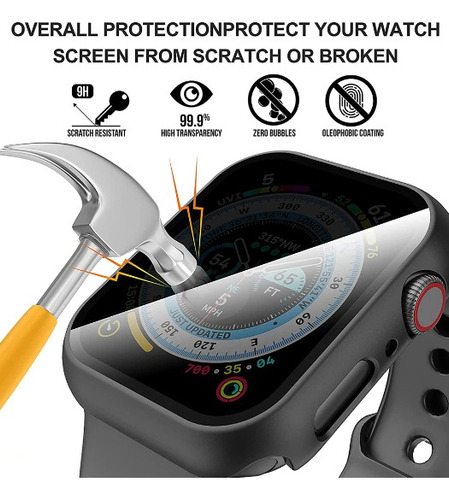 Protector De Pantalla De Cristal Templado Para Apple Watch
