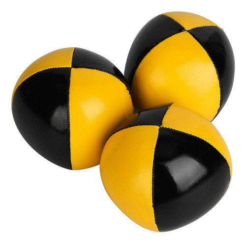 Set De 3 Bolas De Malabares Profesionales Con Bolsa De Red
