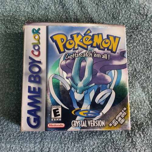 Juego De Nintendo Game Boy Color Pokémon Crystal Completo