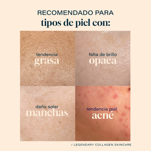 Imagen 6 de 7 de Crema Aclarante Facial 60ml. 10% Niacinamida, Colageno