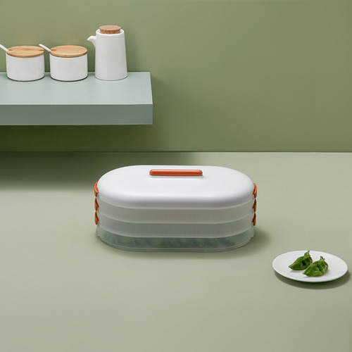 Organizador De Contenedores De Alimentos Para Nevera Verde