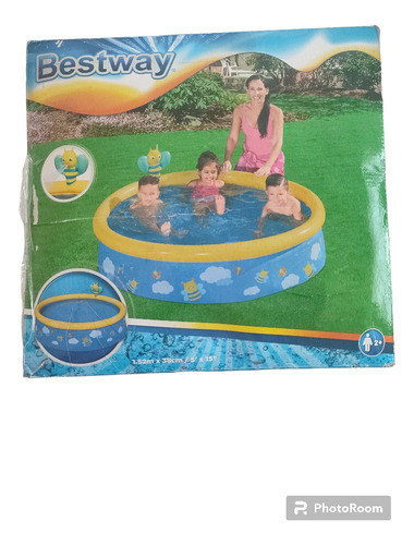 Pileta Bestway Con Lanza Agua 152 X 38 Cm - Mod. 57326 