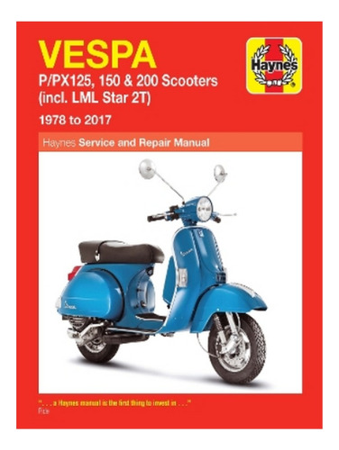 Vespa P/px125, 150 & 200 Scooters (incl. Lml Star 2t) . Eb17