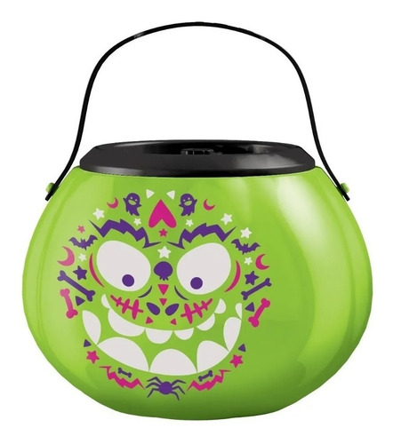 Imagen 1 de 1 de Calabaza Halloween Arcor Rellena Con Caramelos - Lollipop