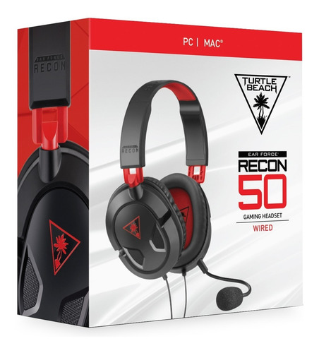 Imagen 1 de 5 de Auriculares Gamer Turtle Beach Earforce 50p - Pc Ps4 Switch