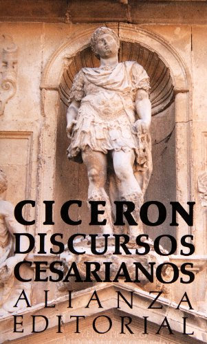 Libro Discursos Cesarianos De Cicerón Alianza