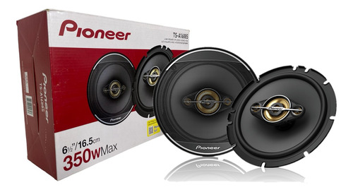 Par De Alto Falante Pioneer 6'' Quadriaxal Ts-a1688s 350w