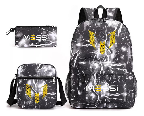 Mochila Messsi Set Estudiante 3 Piezas Gran Capacidad2023