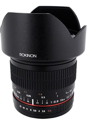 Lente De Enfoque Automático Rokinon 10 Mm F2.8 Ed As Ncs Cs