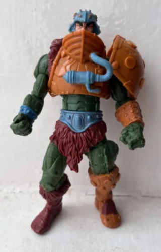 Man-at-arms, Máster Of The Universo Motu He-man, Mattel 2002 (Usado)