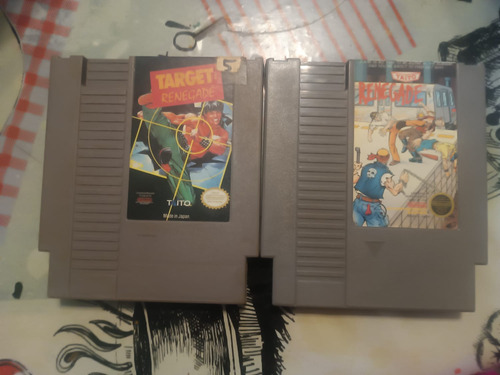 Renegade Y Target Renegade Para Nintendo Nes