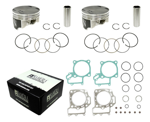 Piston Y Empaques Kawasaki 700 Kvf / Suzuki Lt-v 700 +1.00mm