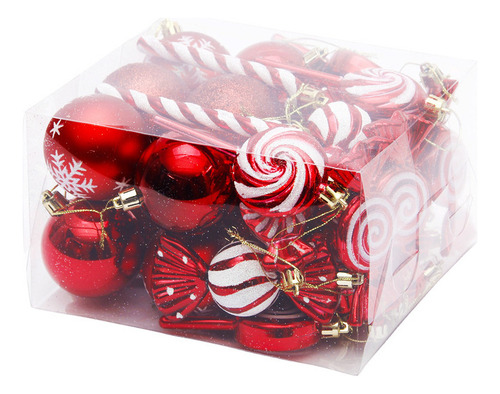 Conjunto De Adornos Navideños Colgante Bola Árbol De Navidad