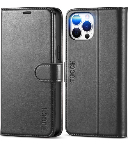 Tucch Funda Tipo Cartera Compatible Con iPhone 12 Pro Max 5g