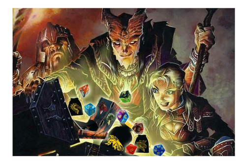 Toyful 6 Sets Dnd Dice Dungeons And Dragons Poyedral Dungeon