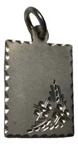 Comprar Medalla Plata 925 Rectangular Grabar 19 X 15 Kendra Joyas