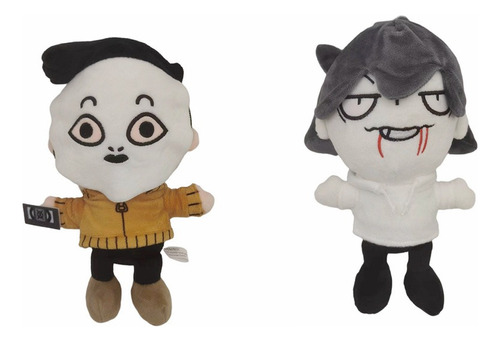 2pcs/set Jeff The Killer 2.0 Peluche Muñeca Cumpleaño Regalo