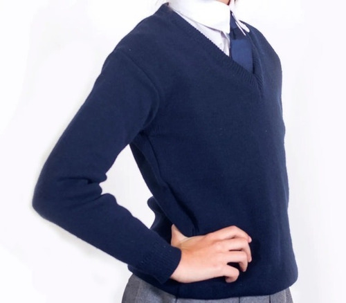 Sweater / Pullover Azul Colegial Aero     Talle 46 Al 60 