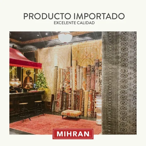 Alfombra Exterior Gris Tipo Yute 230 X 160 Cm Mihran +