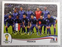Comprar Francia Selección Mundial Brasil 2014 Figurita Original