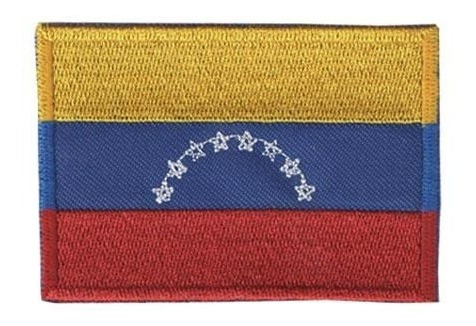 Bordado Termocolante Bandeira Venezuela