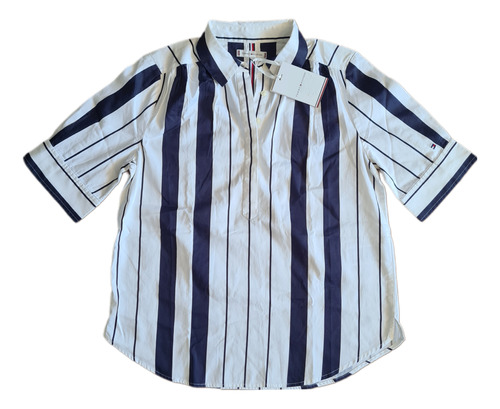 Blusa Tommy Hilfiger Im Belina Rayas Nueva Con Etiqueta