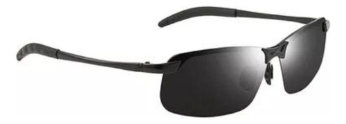 A Gafas De Sol Polarizadas Negras Uv400 Hombre Vintage