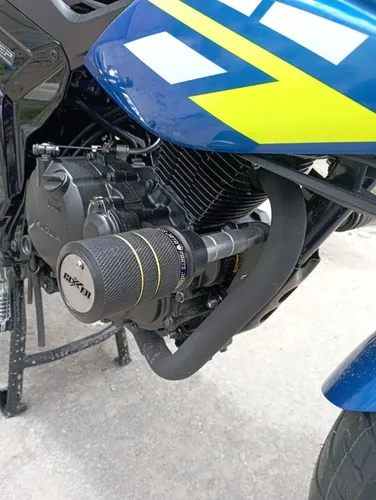 Combo Slider Motor + Slider Exosto Gixxer 150 Fi O Carburada