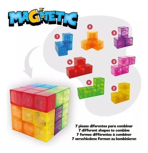 Cubo Rubik Tetris Magnético Ref. 1731