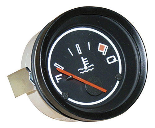 Indicador De Temperatura Agrale Diametro 52mm Cor Preto 12v
