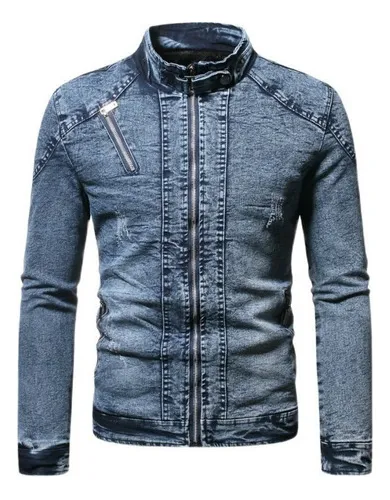 Jaqueta Jeans Motociclista MercadoLivre