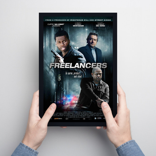 Cuadro 20x30 Pelicula Freelancers