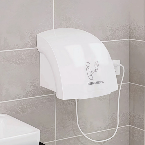 Secador De Mãos Elétrico Sensor Automático 1800w 220v. Branco