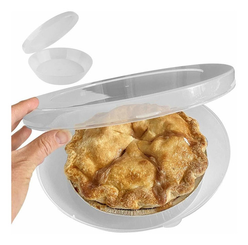 Evelots Pie Keeper-easy Carry-stay Fresco-bisagras Tapa Cook