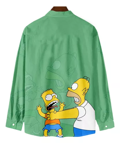 Criar estampas de camisetas no tamanho 3307x4252 pixels de motos no estilo do desenho dos simpsons