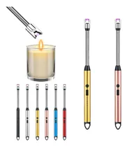 Comprar Isqueiro eletrônico, isqueiro recarregável, isqueiro elétrico com gargalo flexível, isqueiro USB portátil, para cozinha, churrasco, velas, fogão a gás e fogos de artifício